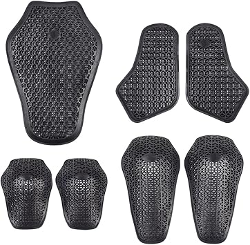 Motorcycle Back Protector Armor CE 2 Level Certification Body Protection Motorbike Motocross Racing Built-in Back Armor,Shoulder, Chest and Elbow Pads ESPRO-CP03