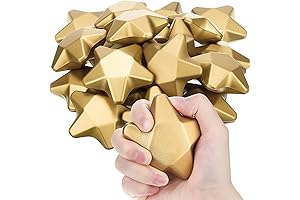 24-Piece Star Stress Balls: Personalized Birthday Party Favors