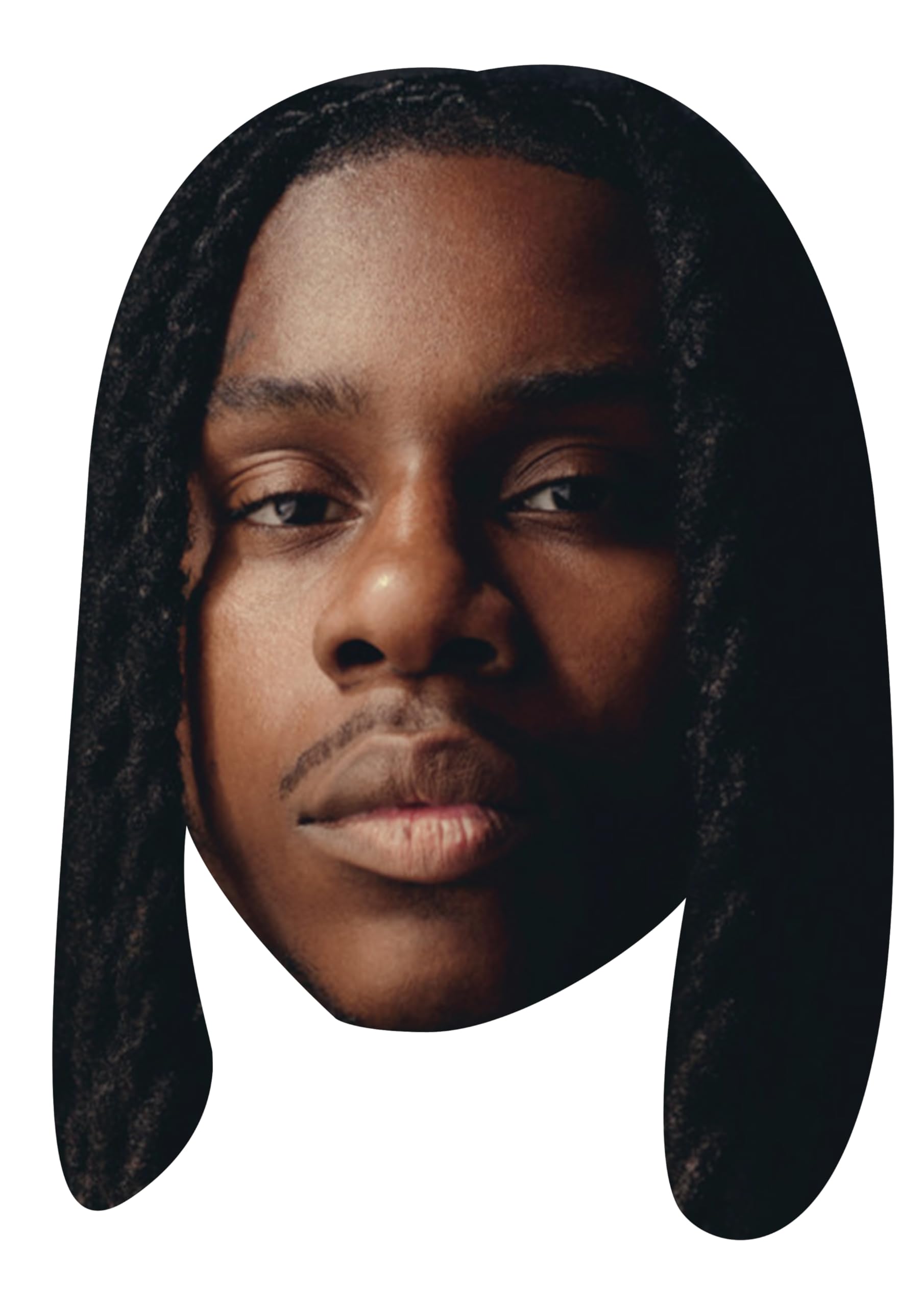 FoxyPrinting Polo G Celebrity Face Mask – Fancy Dress Mask for Parties & Events, Ready to Wear