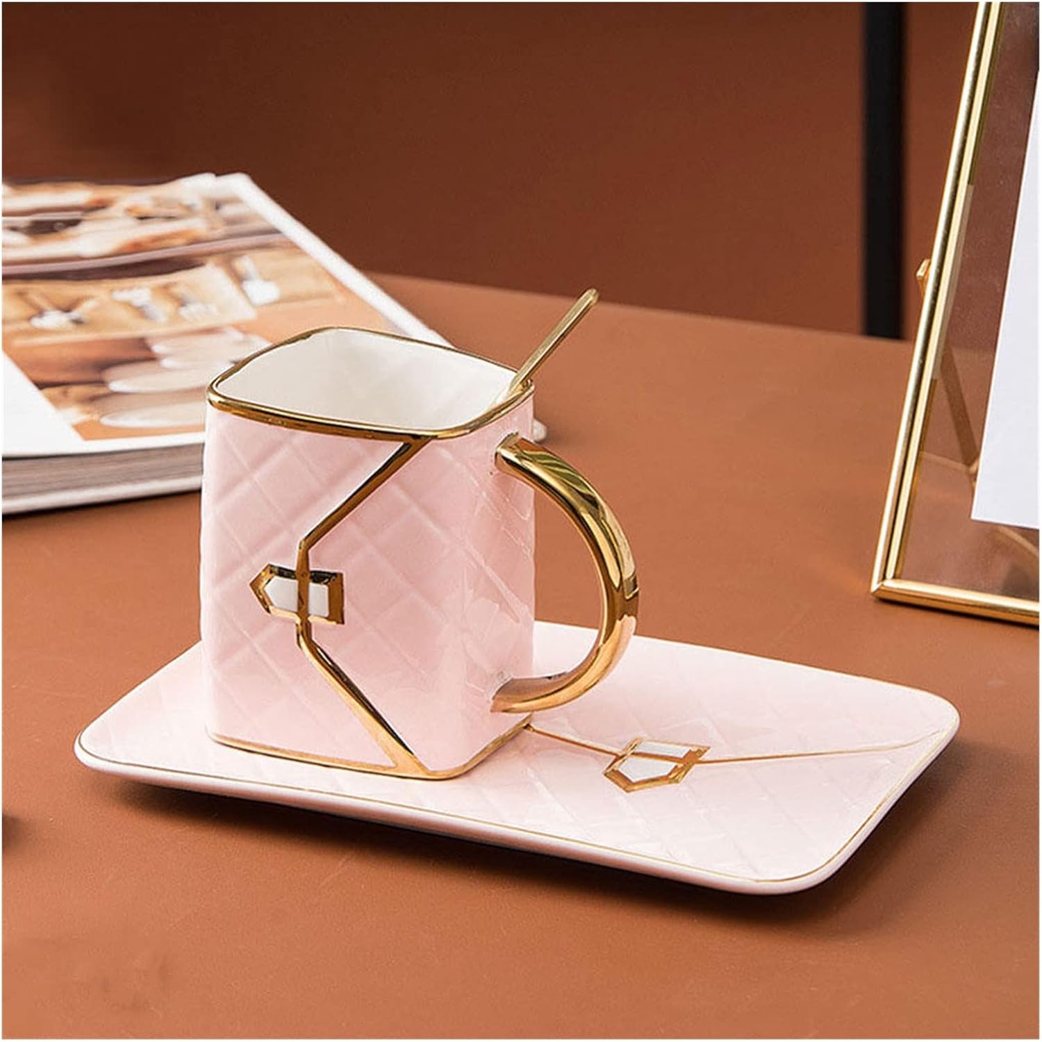 中国茶器セット カップ&ソーサー・急須 紫砂錫細工・装飾 威海新和城