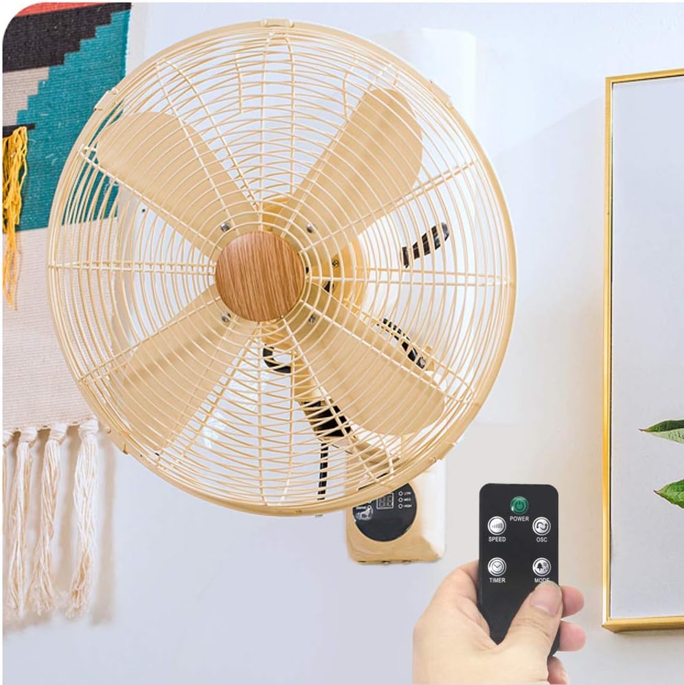 XYNH Hurricane Fan Wall With Remote Oscillating Wall Mounted Fans