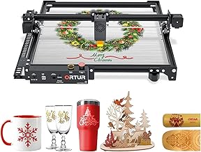 ORTUR Laser Master2 Pro S2 Laser Engraving Machine, 10W Laser High Power, Laser Engraving Machine, Laser Cutter, 20,000 mm/m Engraving Speed, 15.7 x 15.7 inches (400 x 400 mm), Work Area, High