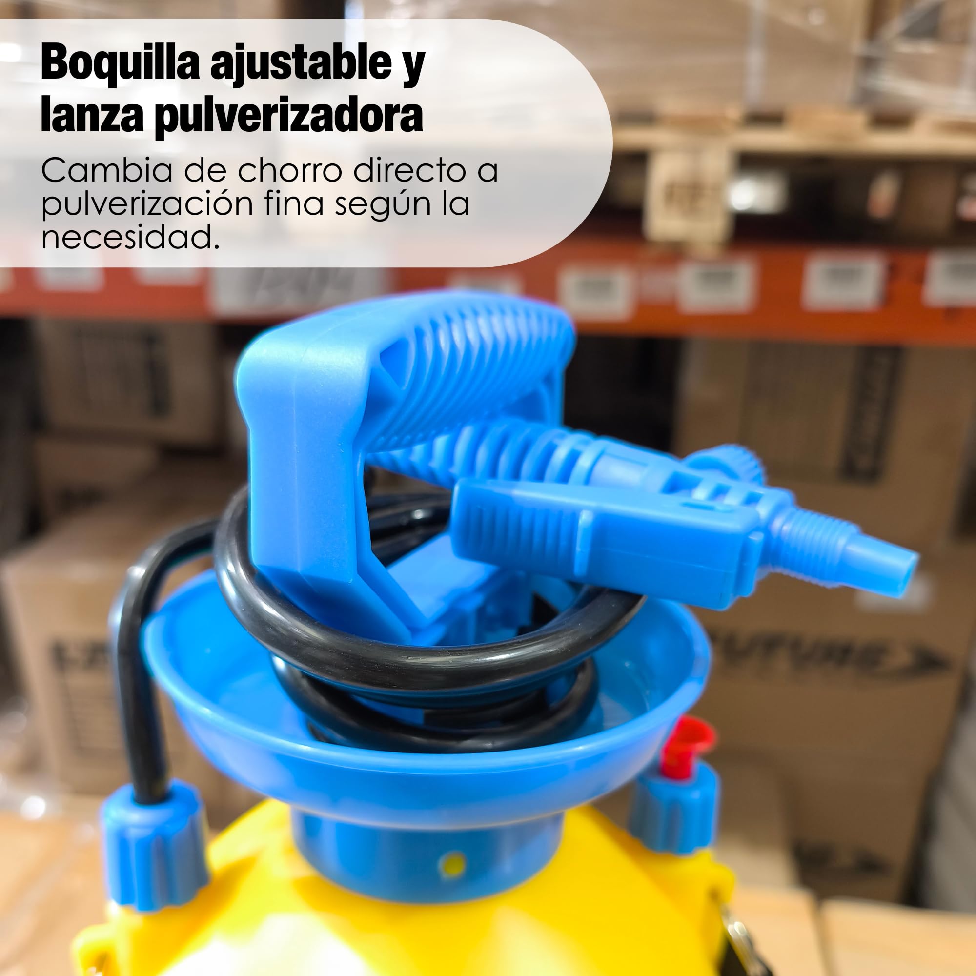Pulverizador Tubon 5 L, Junta Viton, Bote Spray Pulverizador, Botella Spray Pulverizadora
