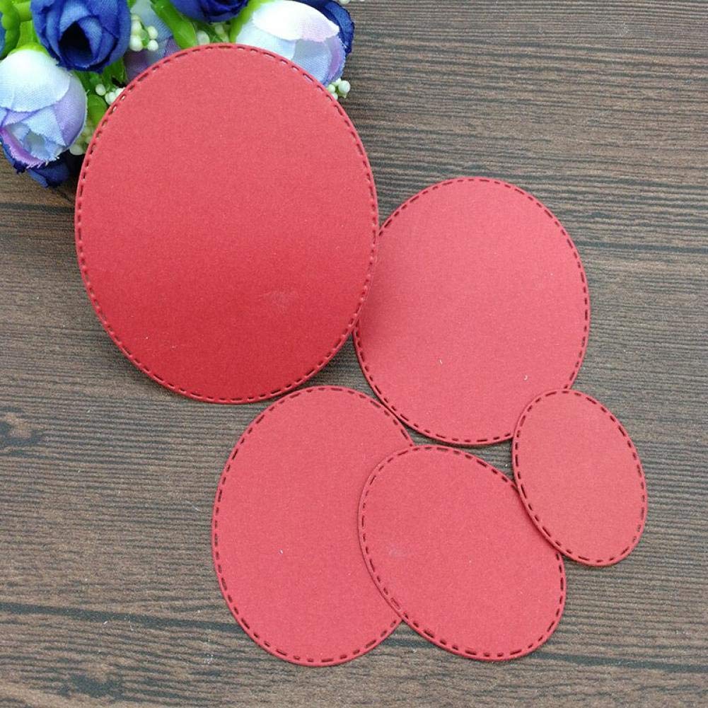 5pcs Metal Fence Cutting Dies Fence Carbon Steel Cutting Dies Stencils