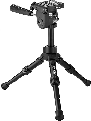 Miniatura 2 de Magnus TM-11P DuraPod Mini Trípode con 3 vías, cabeza panorámica e inclinable
