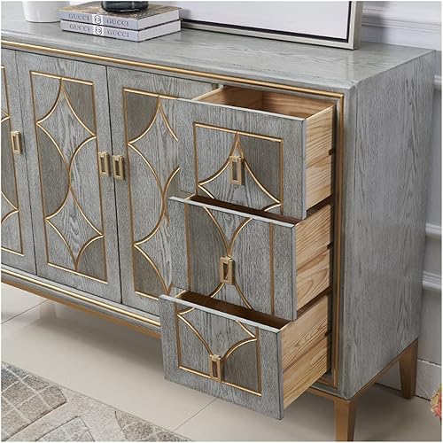 Miniatura 4 de Zapatero para sala de estar, despensa, gabinete de platos para el hogar, gabinete multifuncional para entrada, gabinete de zapatos para armario