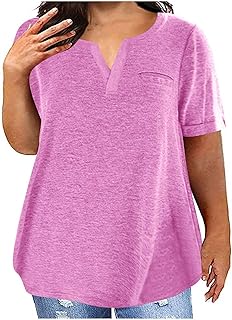 2025 - Camisa de moda con cuello en V para mujer, parte superior casual y suave de manga corta, camiseta básica, camisa de cuero para mujer, negro