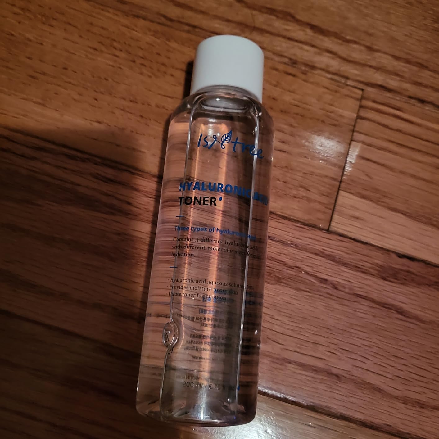 ISNTREE Hyaluronic Acid Toner 200ml, 6.76 fl oz | Korean Skincare | Deep Hydration | Non-Sticky | Mild Formula | for Dry & Sensitive Skin | Daily Moisturizing Toner