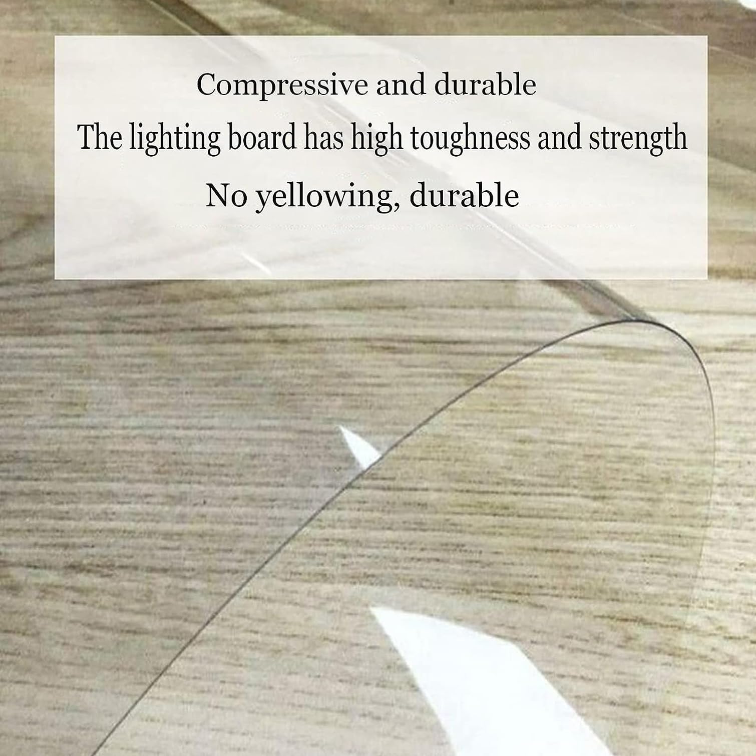 Polycarbonat-Dachplatten,Transparente Acrylglas Platten,Stoßfestes PC Endurance Board,UV-beständig,Isolierplatten,Ersatzplatten Für Carports,Vordächer,Terrassen,Balkon (0.8x3m)