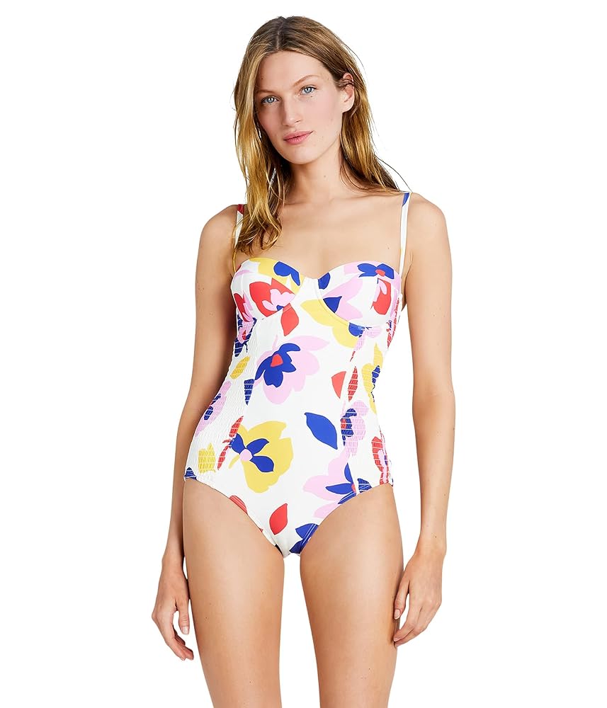 kate spade NEW YORK - NAMI kate spade new york Bandeau One Piece Swimsuit - Summer