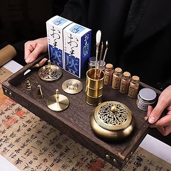 青と白の 中国風香炉4個セット Amazon｜SciAza 中国 お香 セット 香炉 セット 中国 香道具