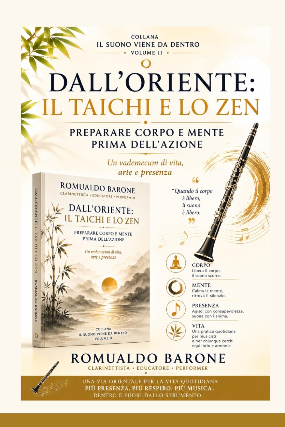DALL`ORIENTE : Il Tai Chi e lo Zen: Preparare corpo e mente prima dell`azione.Un vademecum di vita, arte e presenza