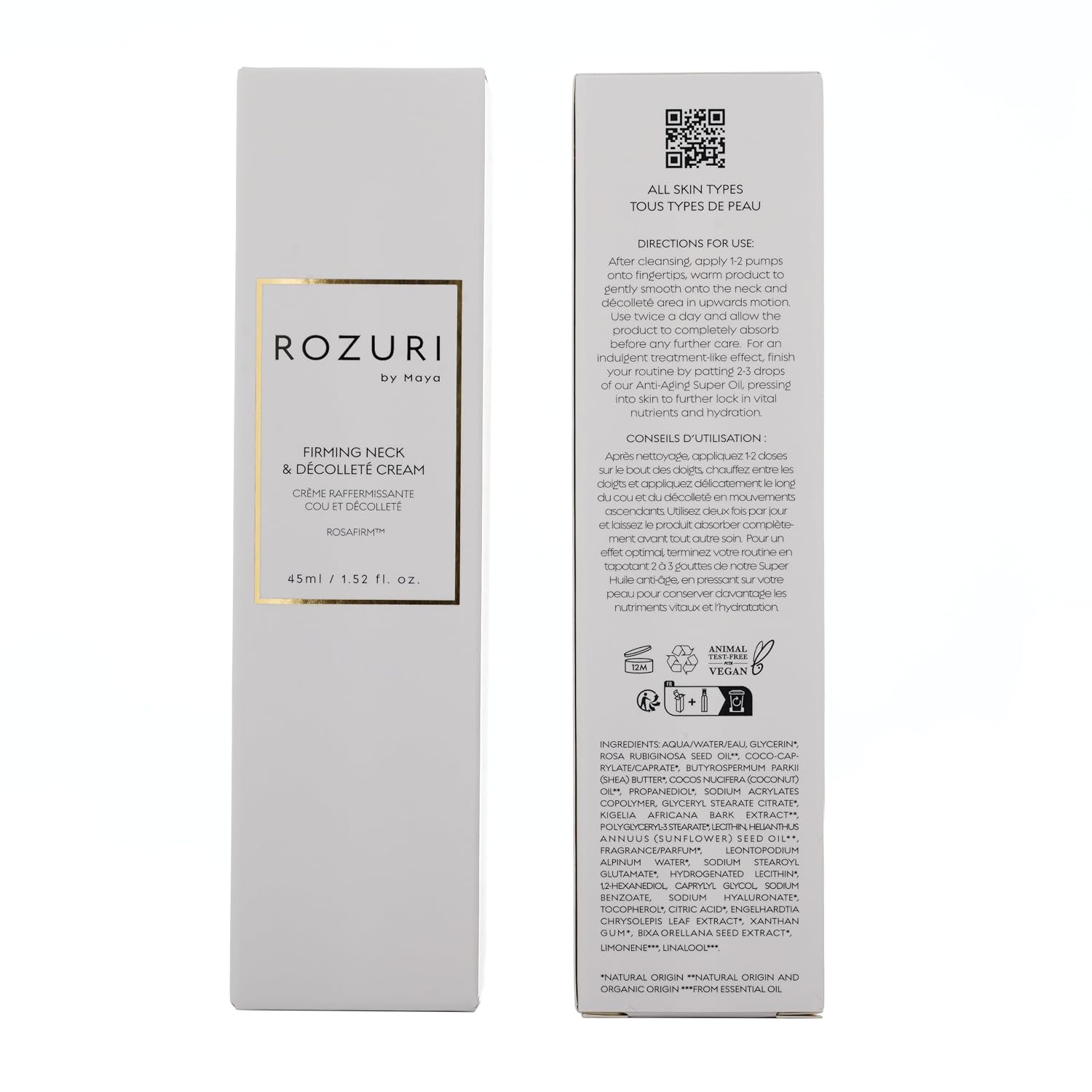 Firming Neck & Décolleté Cream