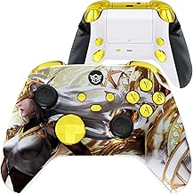 Advance 4 Exchangeable Joysticks & Exchangeable Joystick & Triggers Stop Compatible with Xbox Series X Controller Elite - Valkyries
