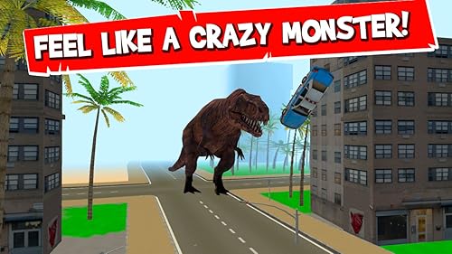 Crazy Dino: Godzilla Simulator 3D