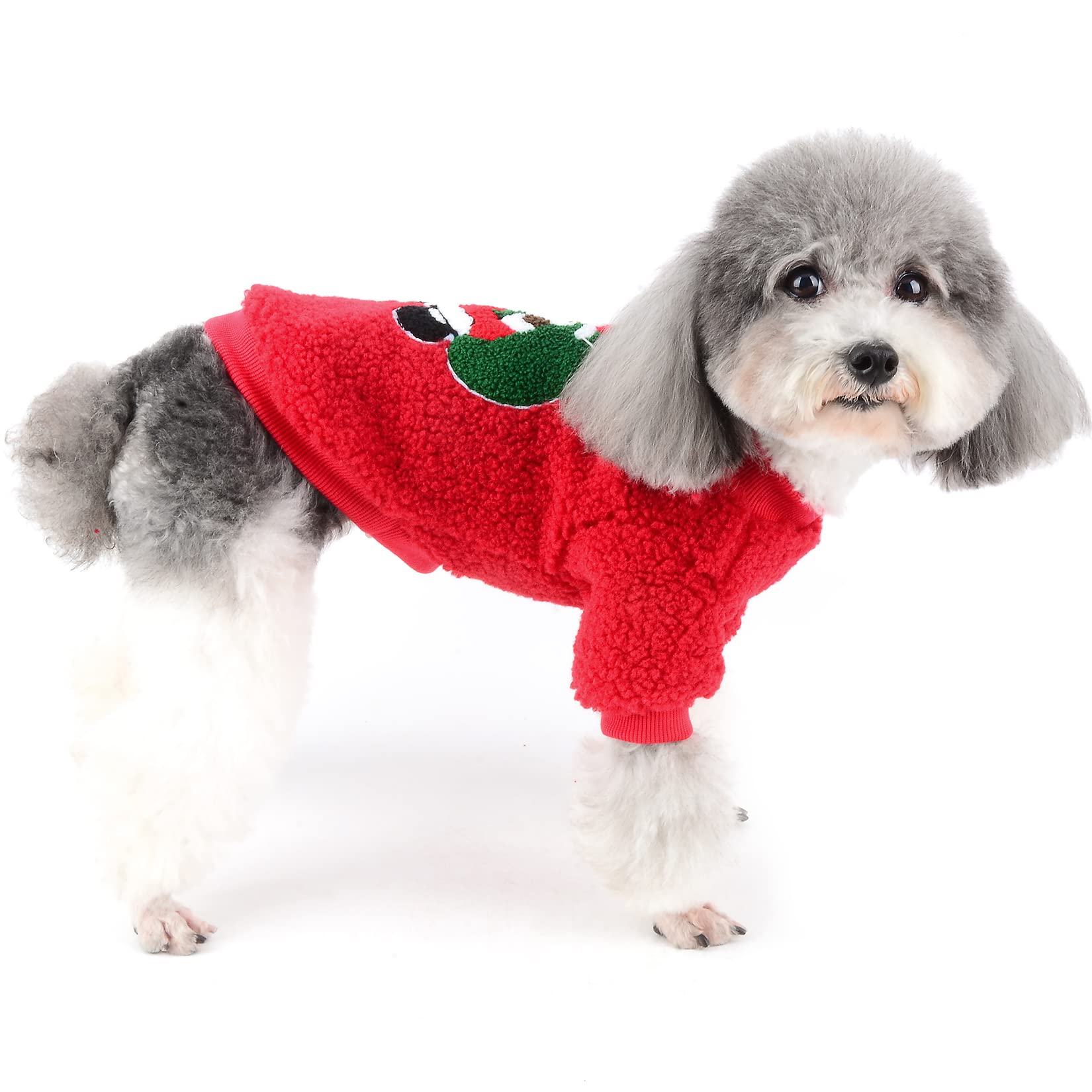 Winterpullover Für Kleine Hunde & Katzen – Flanellsamt, Warm, Mit Beinen, Für 1–15 Kg Haustiere