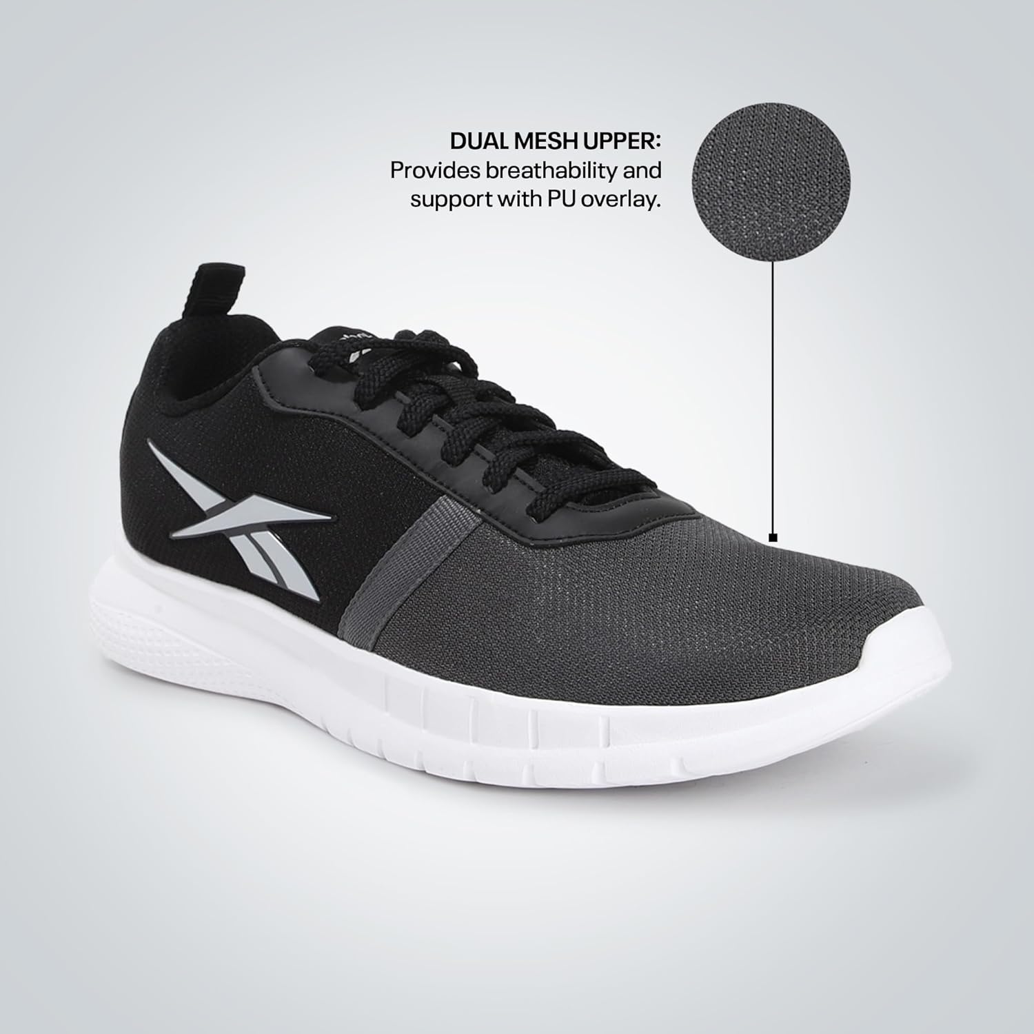 Reebok Men's Sports Shoe | Energy Runner | Running Shoe | Ideal for Running & Gym 2 71N6L JS+ L. SL1500