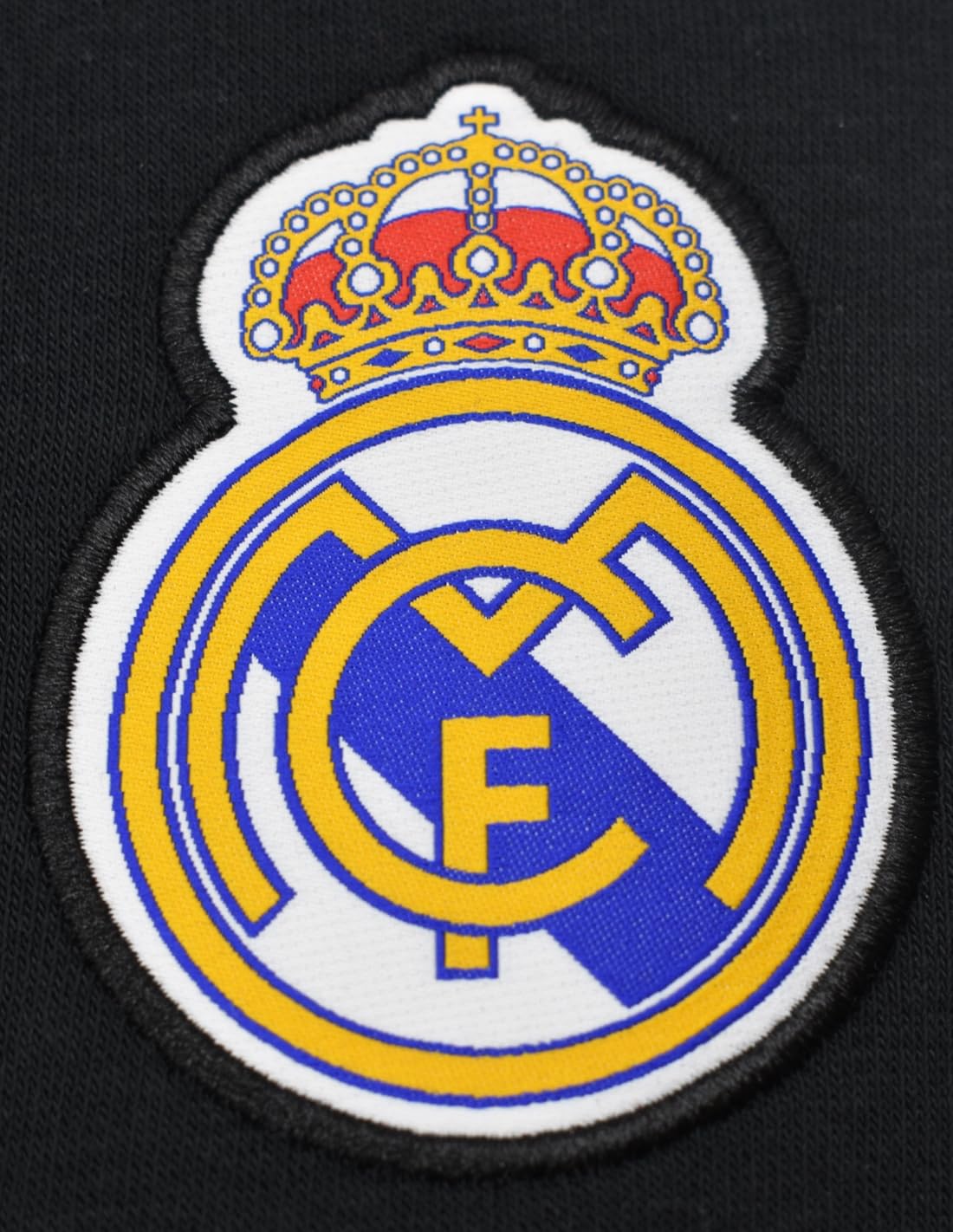 Real Madrid Sudadera Hoodie con Cremallera Nº33 Gris Adulto Talla M - Producto con Licencia Oficial