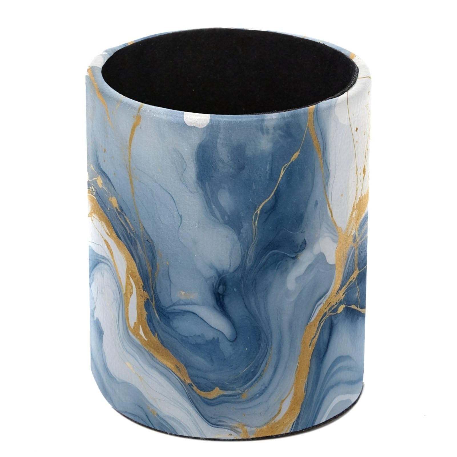 FWJZDSP Marble Pencil Cup Pen Organizer Makeup Brush Holder for Office Home Countertop Desk Accessory Storage