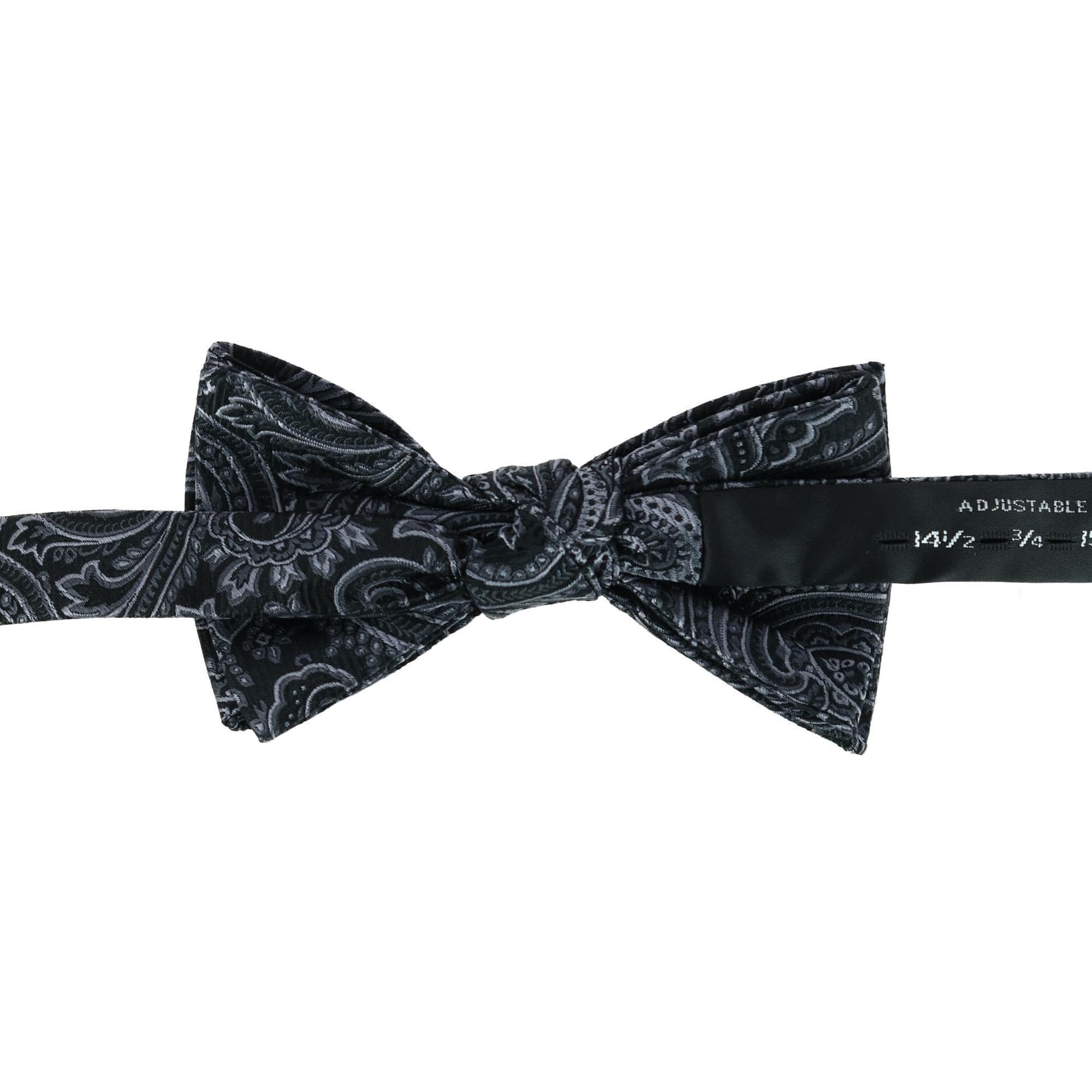Trafalgar Papillon Sobee Paisley Seta Uomo, nero, taglia unica