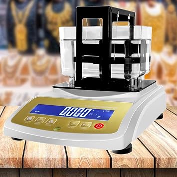 Gold Purity Content Detector,Gold Density Meter,Digital Electronic Gold Purity Tester,Purity Density Meter,Accurately Determine Gold,Silver,Platinum Content 200K
