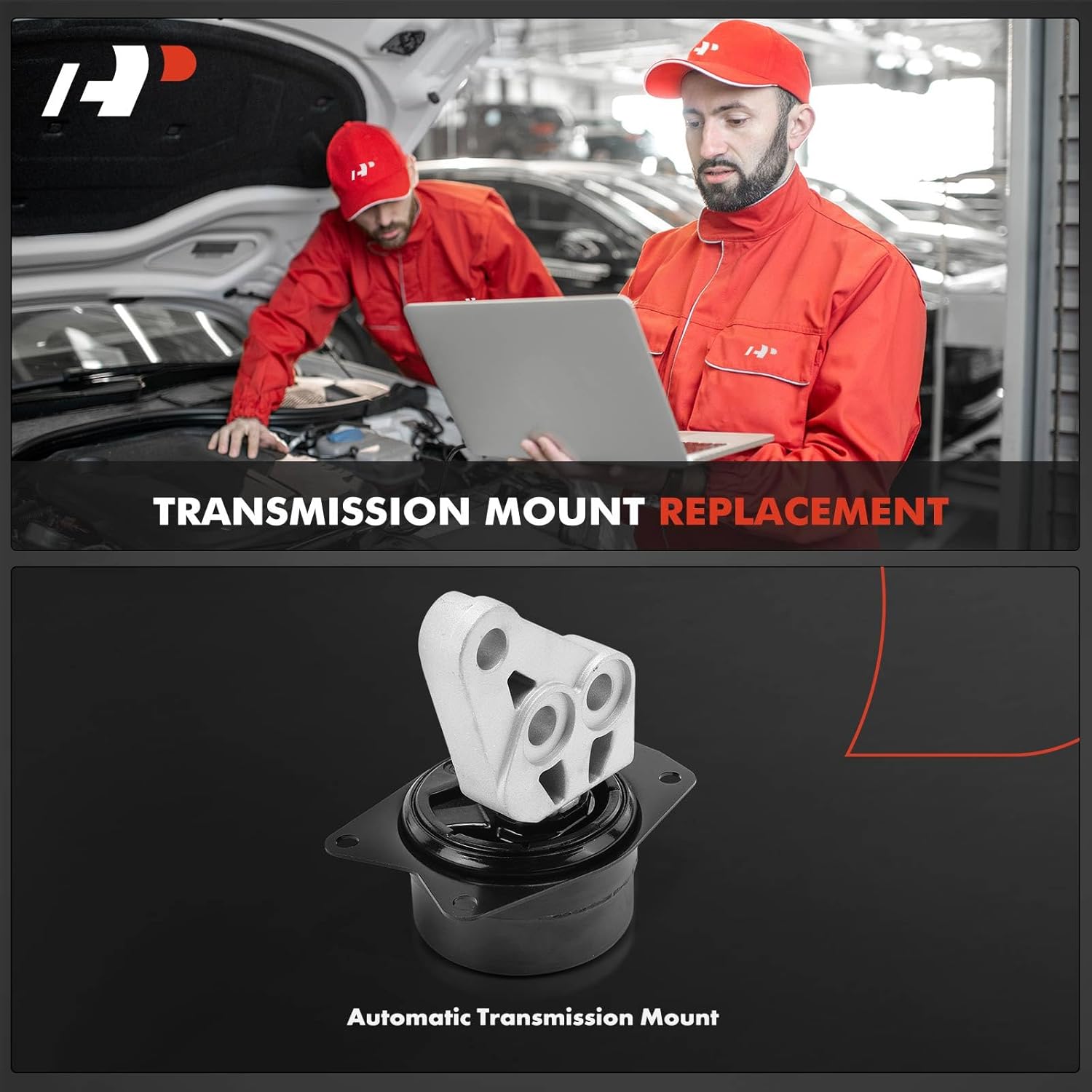 A-Premium Transmission Mount Compatible with Chevrolet Impala 2014-2020 2.5L 3.6L & Cadillac SRX 2010-2016 3.0L 3.6L, XTS 2013-2019 3.6L Sedan, Automatic Transmission