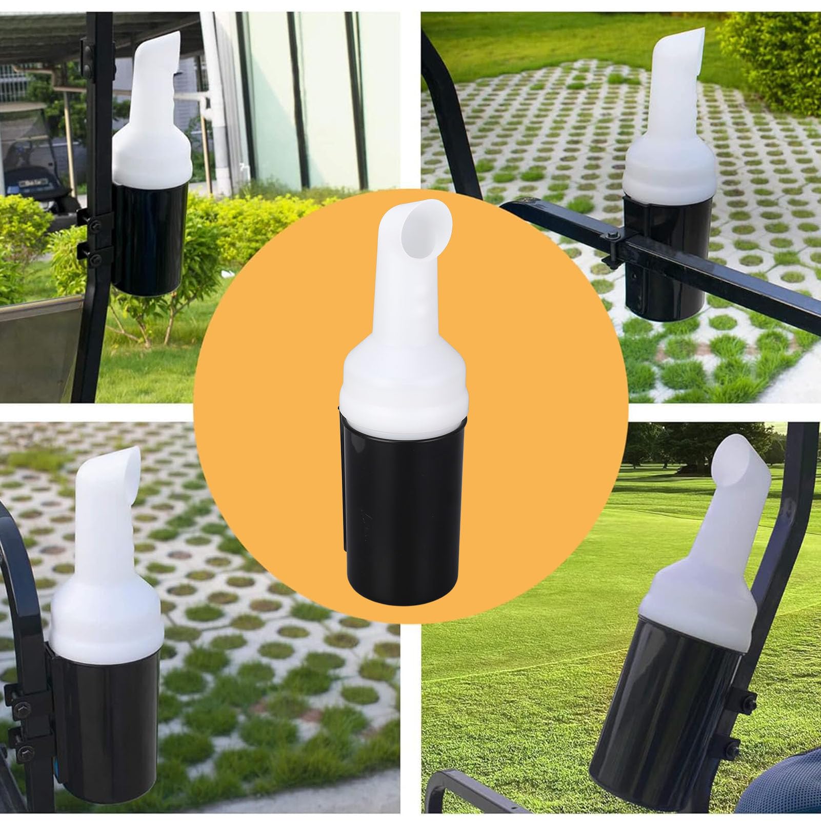 KIMISS Porte-Bouteille de Sable Universel pour Chariot de, Haute Résistance, Facile à Installer, Remplacement, Entretien des Terrains de de Voiture