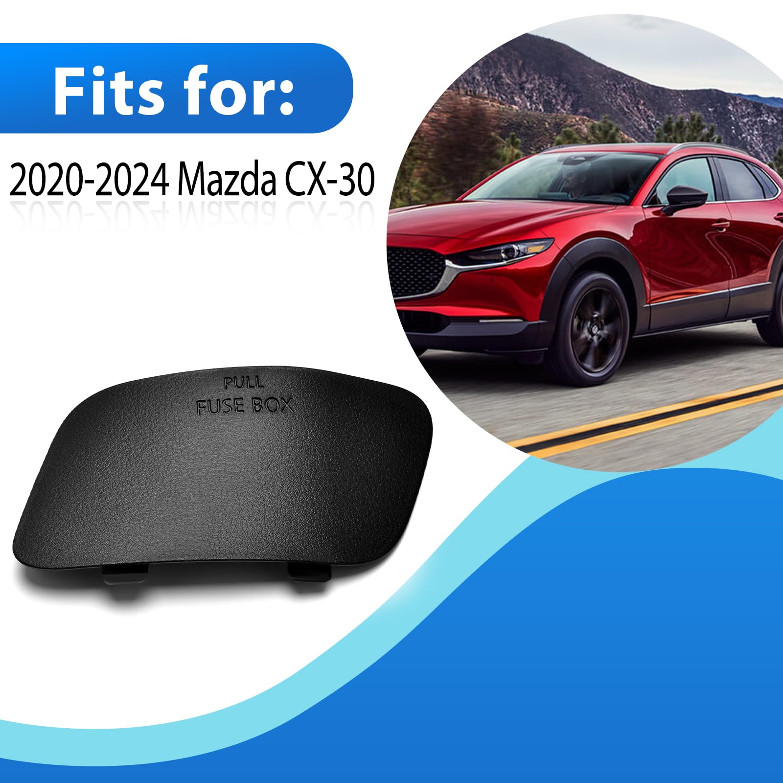 Amazon.com: Interior Fuse Box Cover Cap Fits for 2020-2024 Mazda