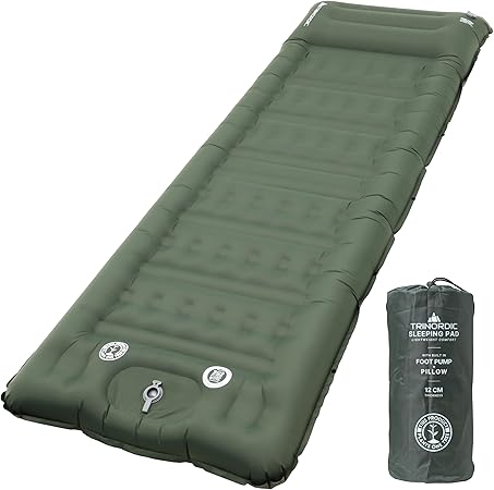 Colchón hinchable Trinordic con bomba de pie y almohada por sólo 26,99€ ¡¡40% de descuento!!