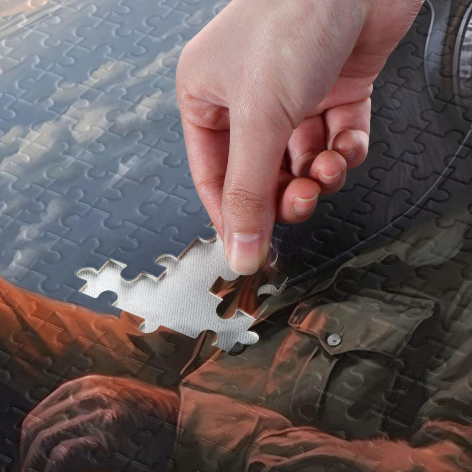 Amazon.com: ZENWAWA Gorilla Pilot Jigsaw Puzzle 500 Pieces for