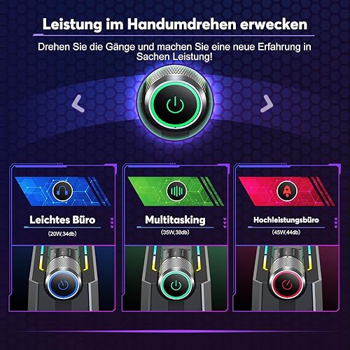 Miniatura 5 de ACEMAGIC Mini PC para juegos Intel Core i9-11900H, mini computadoras 32 GB DDR4 1TB NVMe SSD hasta 4.9 GHz, 24 MB Intel Smart