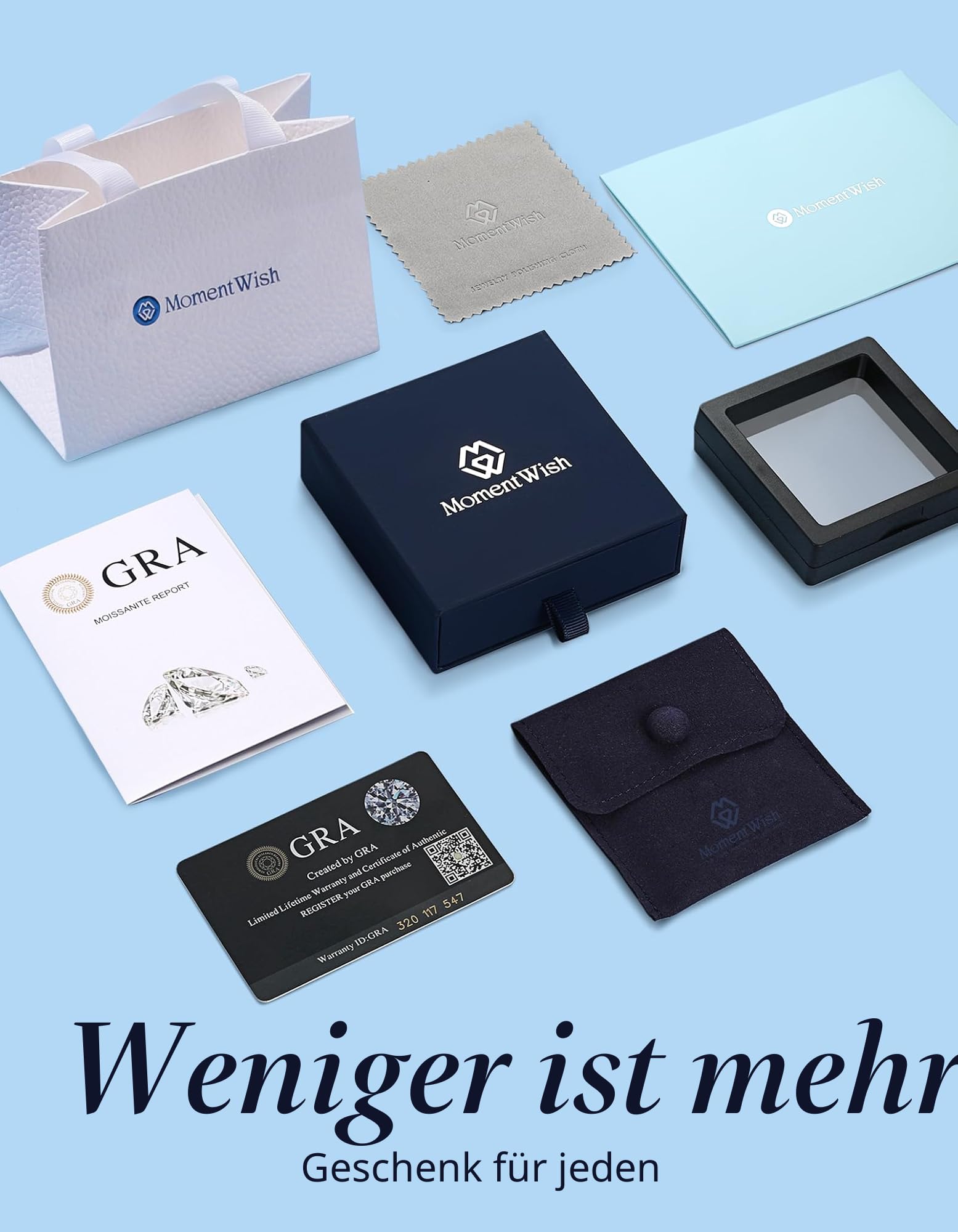 MomentWish Herz Kette mit Buchstaben A-Z Anhänger, Moissanit Diamant Initialen Halskette Damen,Personalisierte Geburtstagsgeschenk für Frauen Damen Weihnachtsgeschenke