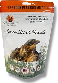 Green Lipped Mussel Treats for Pets, Dehydrated, New Zealand