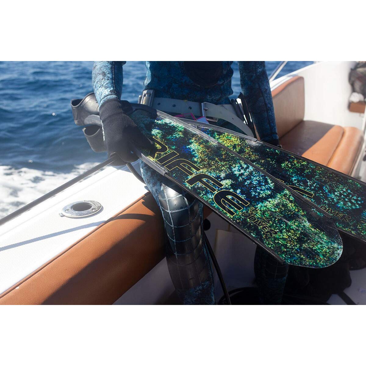 Riffe/DiveR Carbon DIGI-TEK Fin Blade ONLY - Sold in Pairs (Soft)