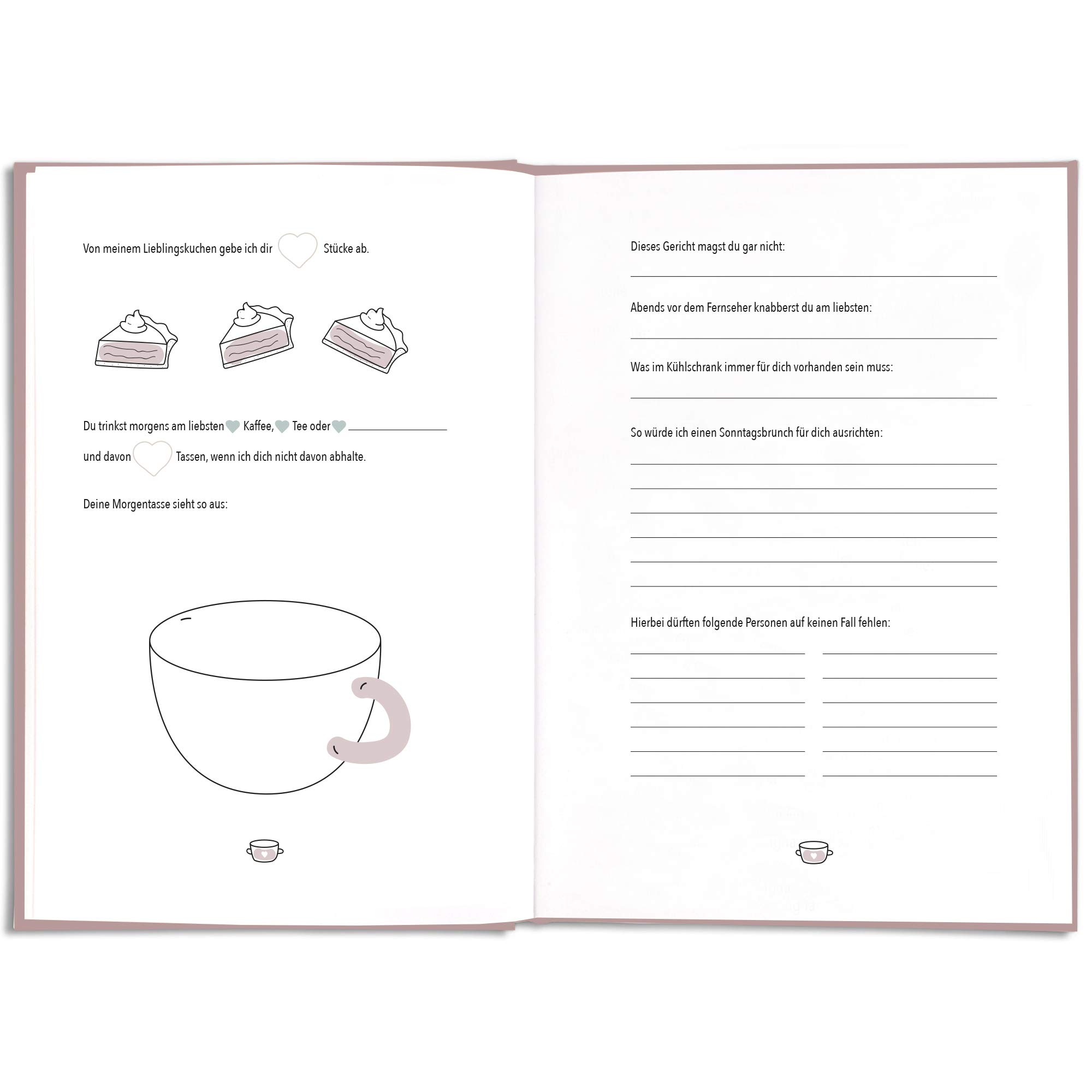 Du bist der größte Schatz der Welt: Ein einzigartiges Geschenk zum Ausfüllen (pastellviolett)