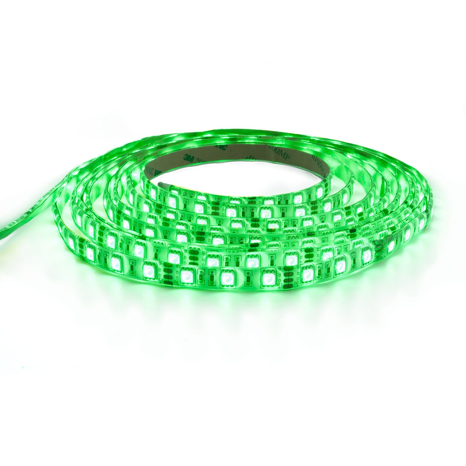 12m LED Strip LED Streifen LED Band RGB Farbig mit 60x 5050 SMD Pro. Meter - Silikonüberzogen - mit Touch Fernbedienung - Komplett Set