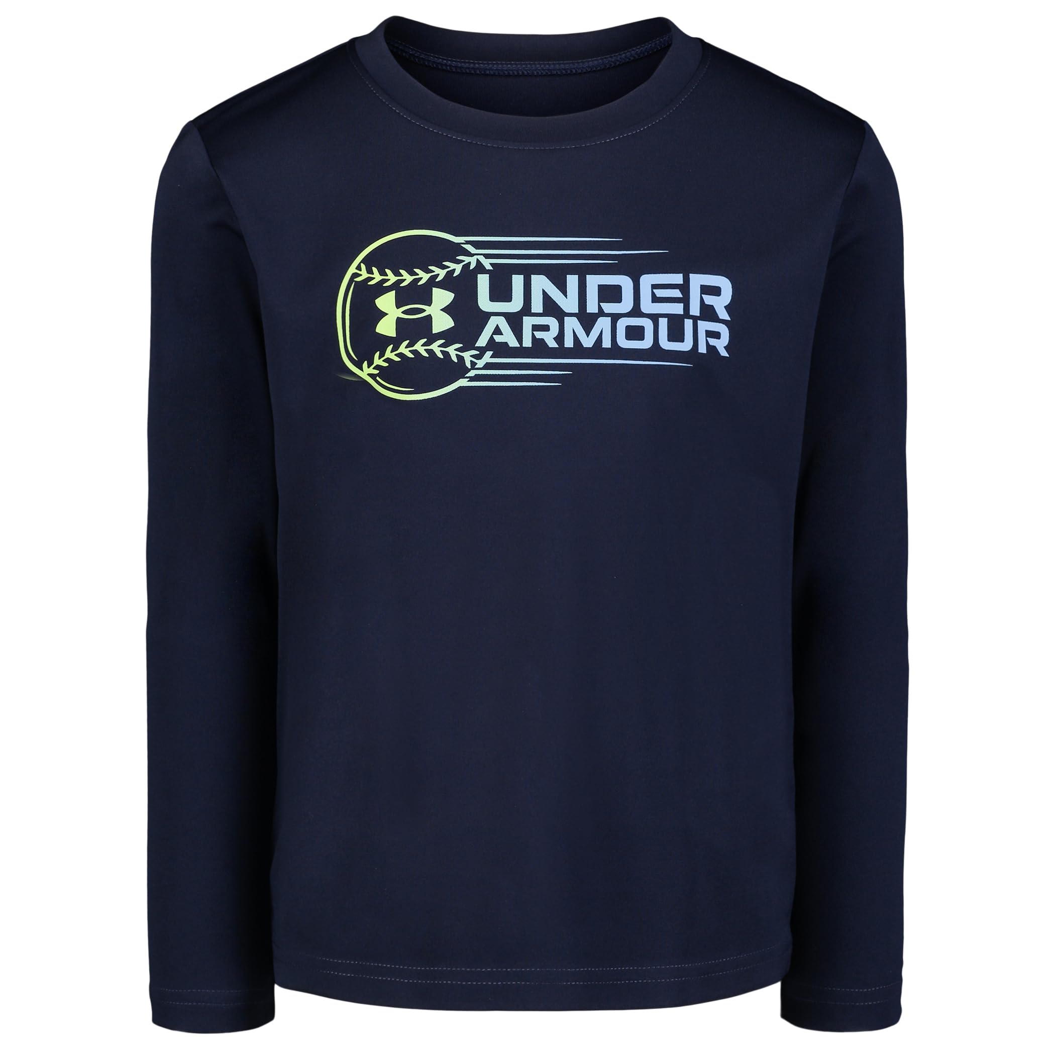 Under Armour Boys' Long Sleeve Logo Graphic T-Shirt, Lightweight &amp; Breathable, Relaxed Fit