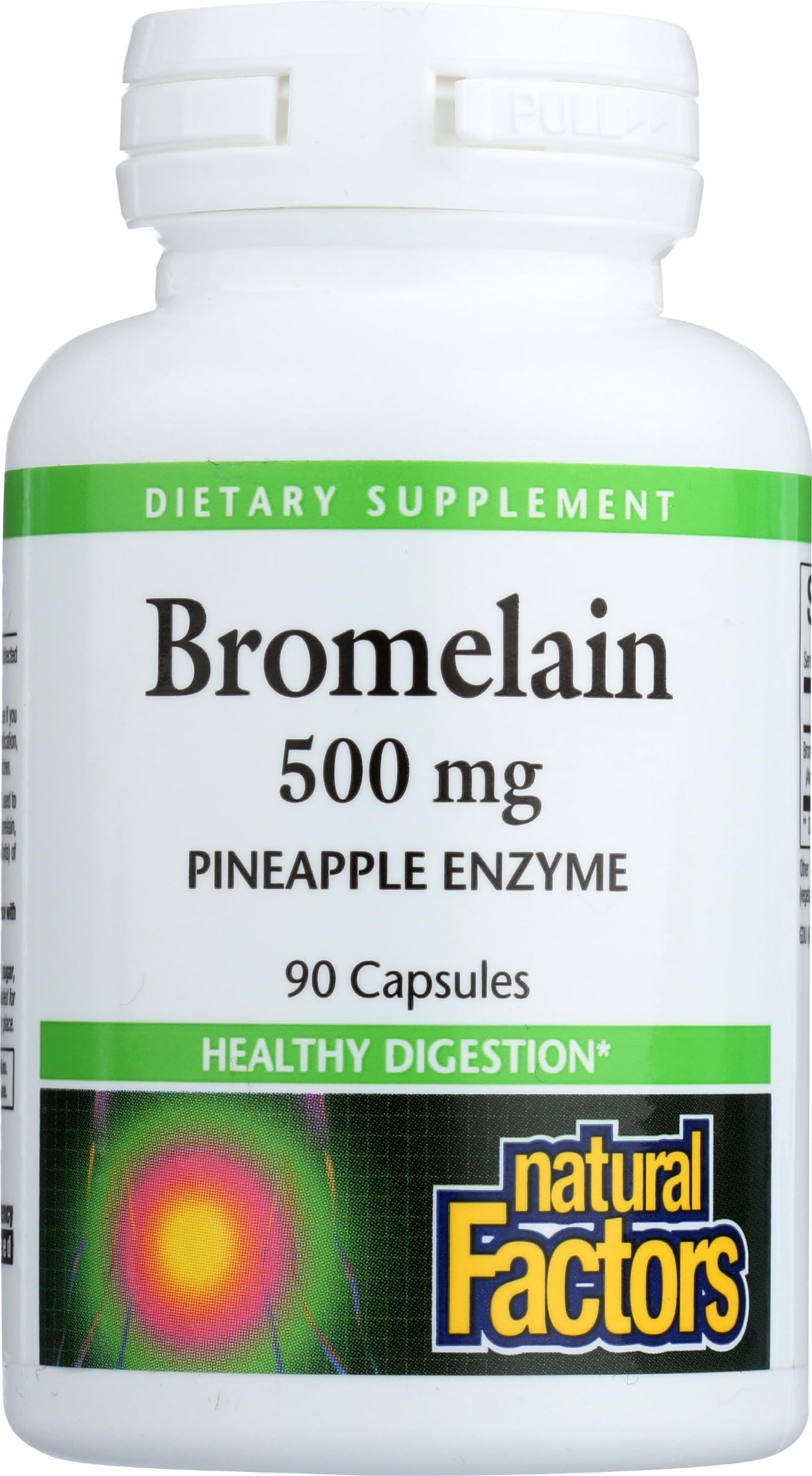 Natural Factors Bromelain, 500 mg, 90 Capsules