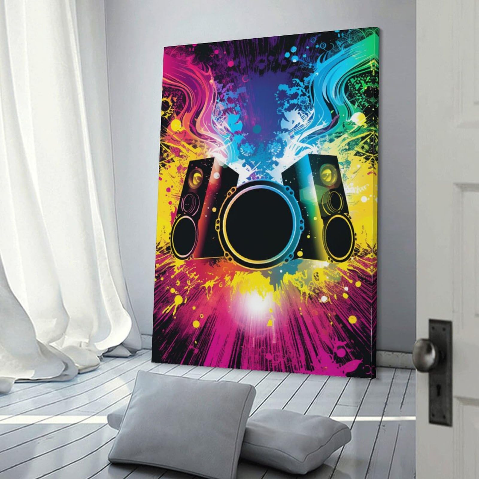 DHBANEIOK Konzert Leinwand Bilder,Wand Druck Gemälde Drucke Wandbilder,Modern Wall Art Poster Wohnzimmer Deko 20x30inch(50x75cm)
