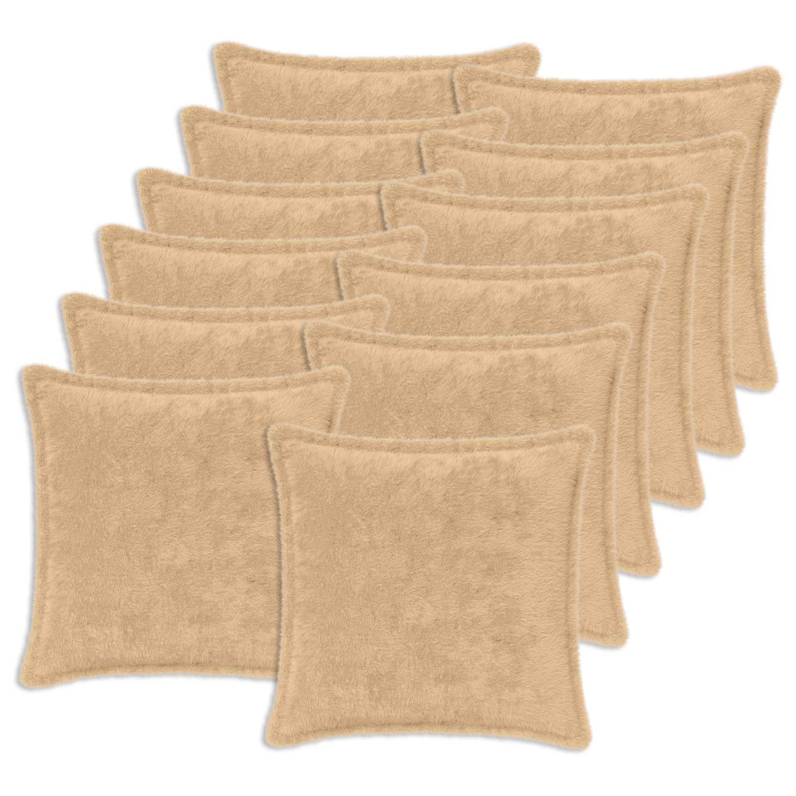 Hothingwell Poszewka na poduszkę 12 szt. Houten Cream 40 x 40 cm