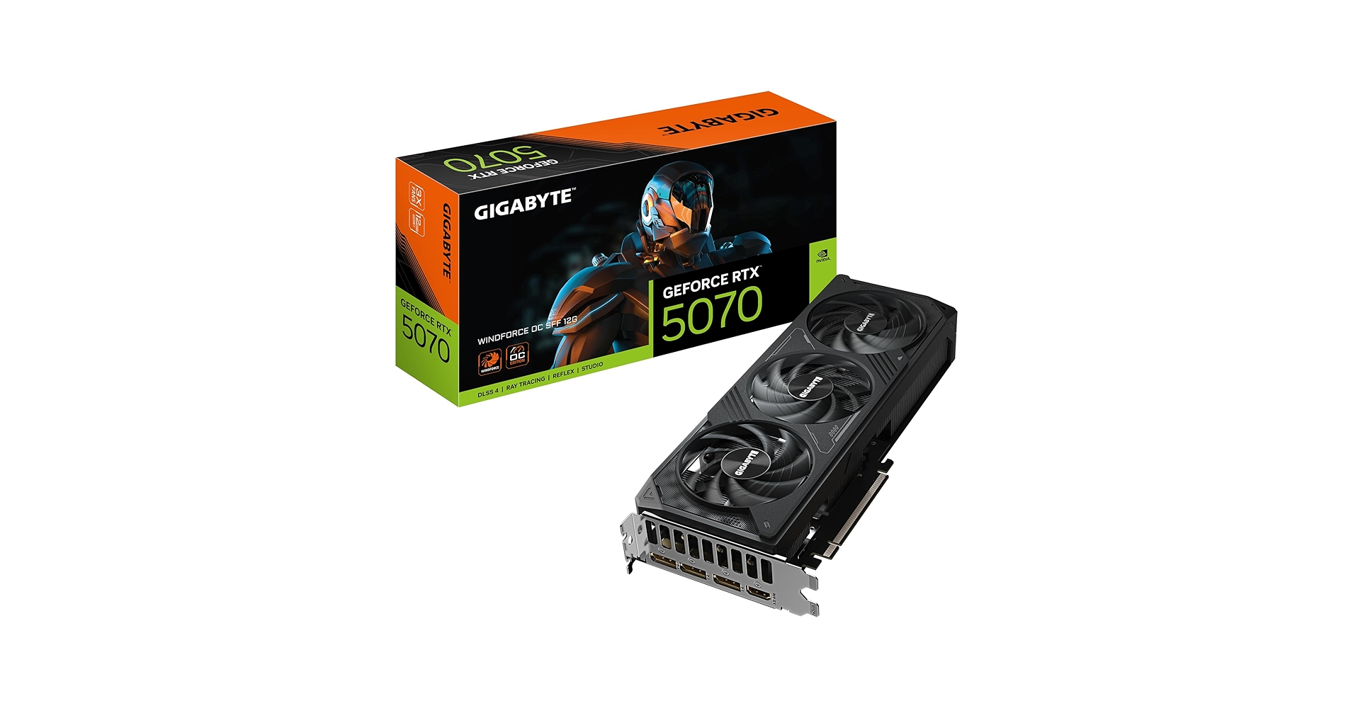 GIGABYTE NVIDIA Geforce RTX5070 搭載 GeForce RTX™ 5070 Ti WINDFORCE OC SFF 16G Gallery | Graphics