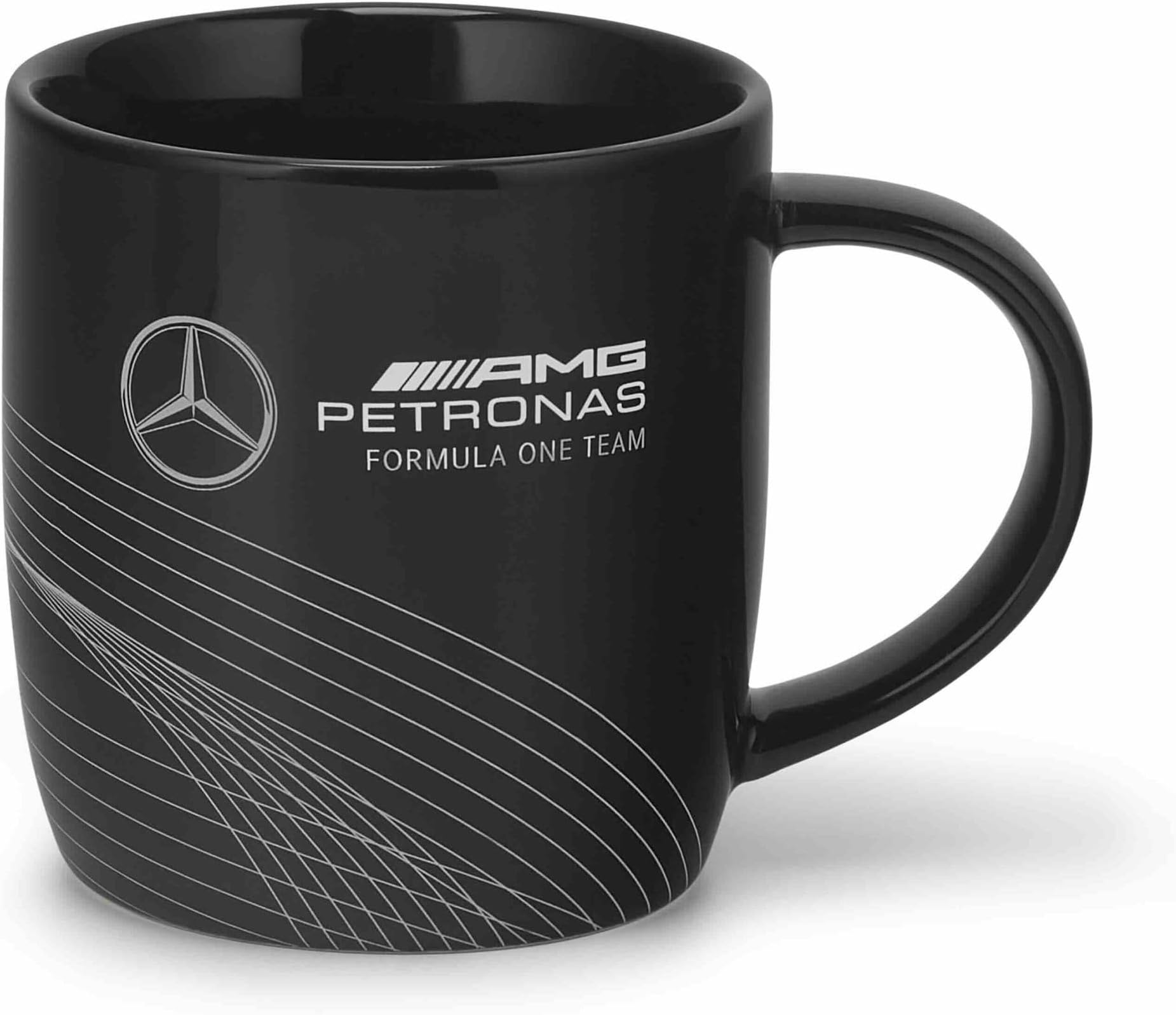 Mercedes AMG Petronas, Fanwear Team Mug 2024 Design, 350 ml, Stoneware, Official Merchandise, 701227136
