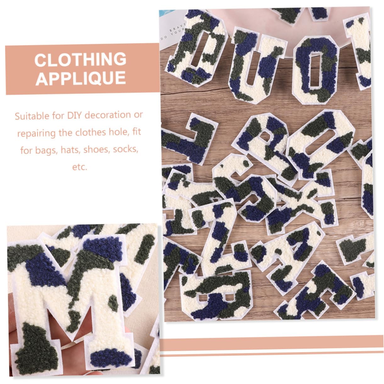 Gadpiparty 4 Set Toppe Termoadesive Per Abbigliamento Patches Ricamate Per Riparazioni E Decorazioni Fai Da Te Per Pantaloni E Accessori Moda 26 Pezzi * 4