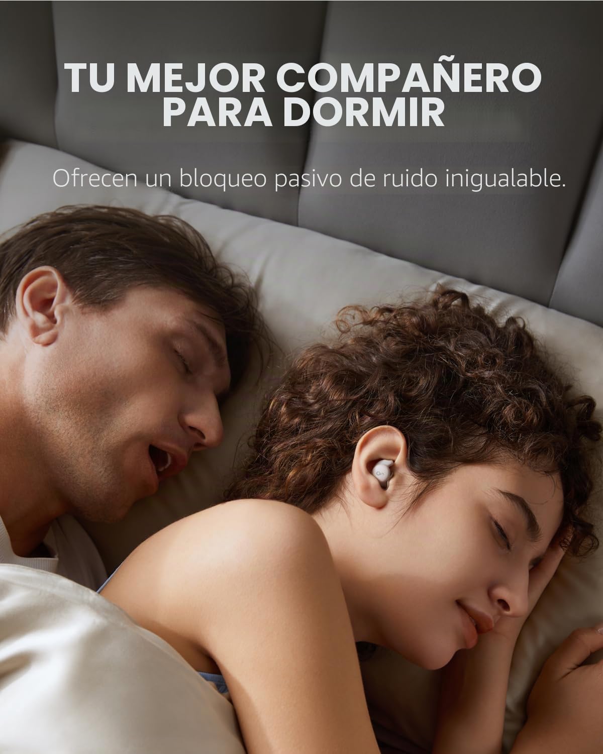 soundcore Ancla, auriculares para dormir, A20, bloqueo de sonido, dormir de lado, 80 horas de reproducción, análisis del sueño, función de despertador personalizable, diseño plano cómodo