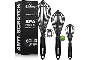 Whisk,Silicone Whisks for Cooking Protect your ceramics