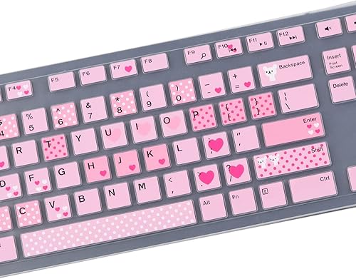 Miniatura 4 de Funda de teclado para Dell KM636 KB216 KB216t KB216d KB216p Teclado inalámbrico e inalámbrico, Dell Optiplex 5250 3050 3240 5460 7450 7050, Dell