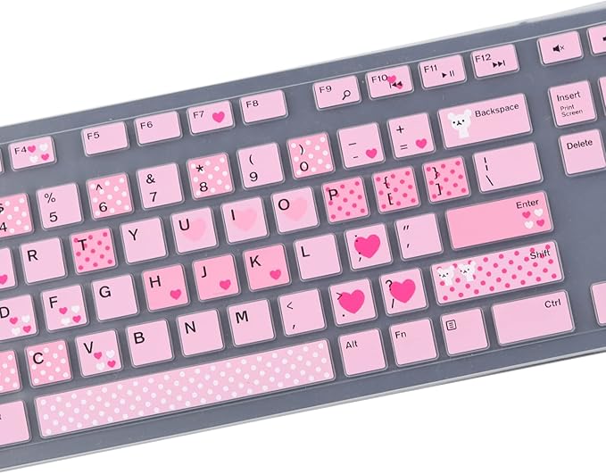 Funda Protectora de Teclado de Silicona para Dell miniatura 4