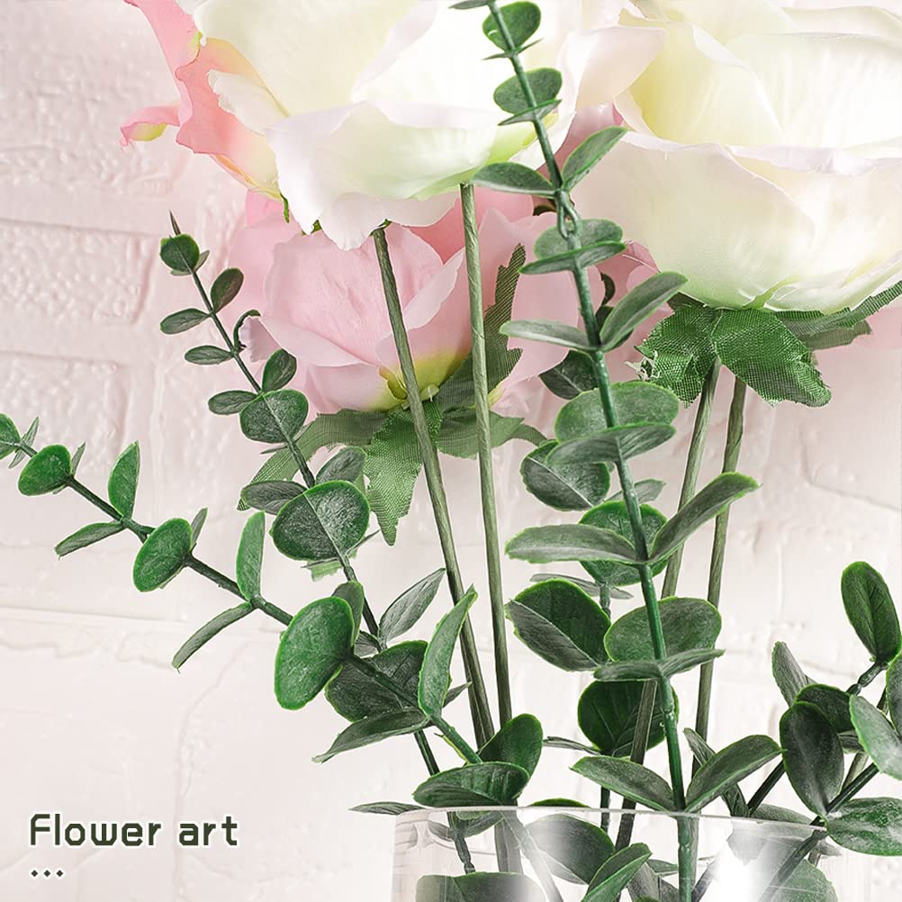 60Pcs Green Floral Stem Wire, 16 Inch 2 Gauge Craft Stems for DIY Flowers | Floral Stems Wire for Paper Flower Bouquets Wreath Making Supplies Garlands and Decor