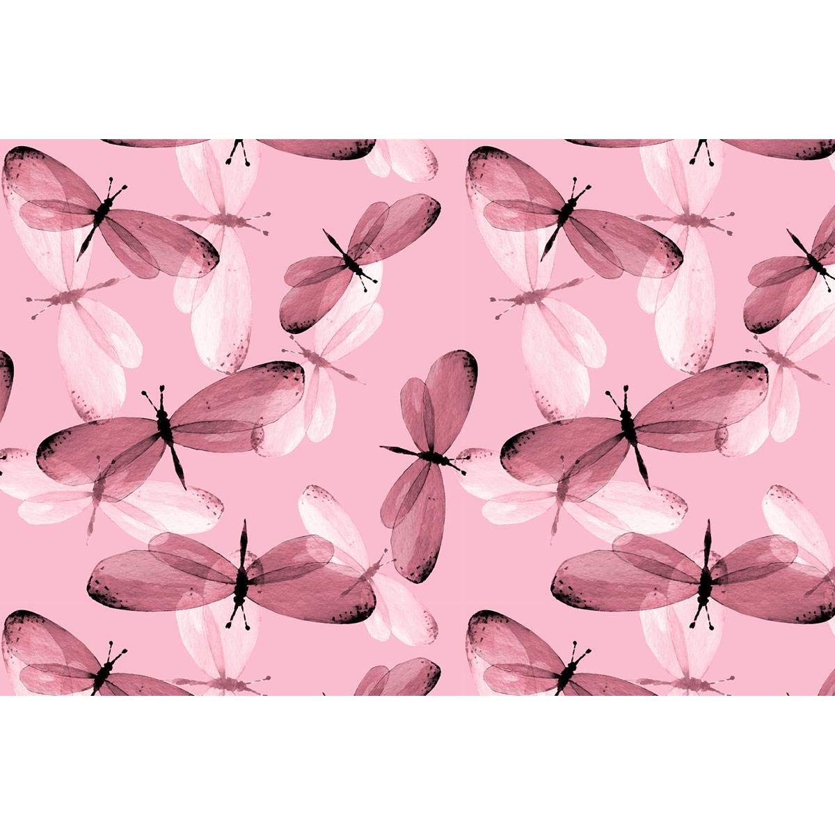 ArtzFolio Butterflies D1 | Art & Craft Gift Wrapping Paper Sheet | Plain & Smooth Effect | 19 x 13 inch (48 x 33 cms); Set of 10 Sheets