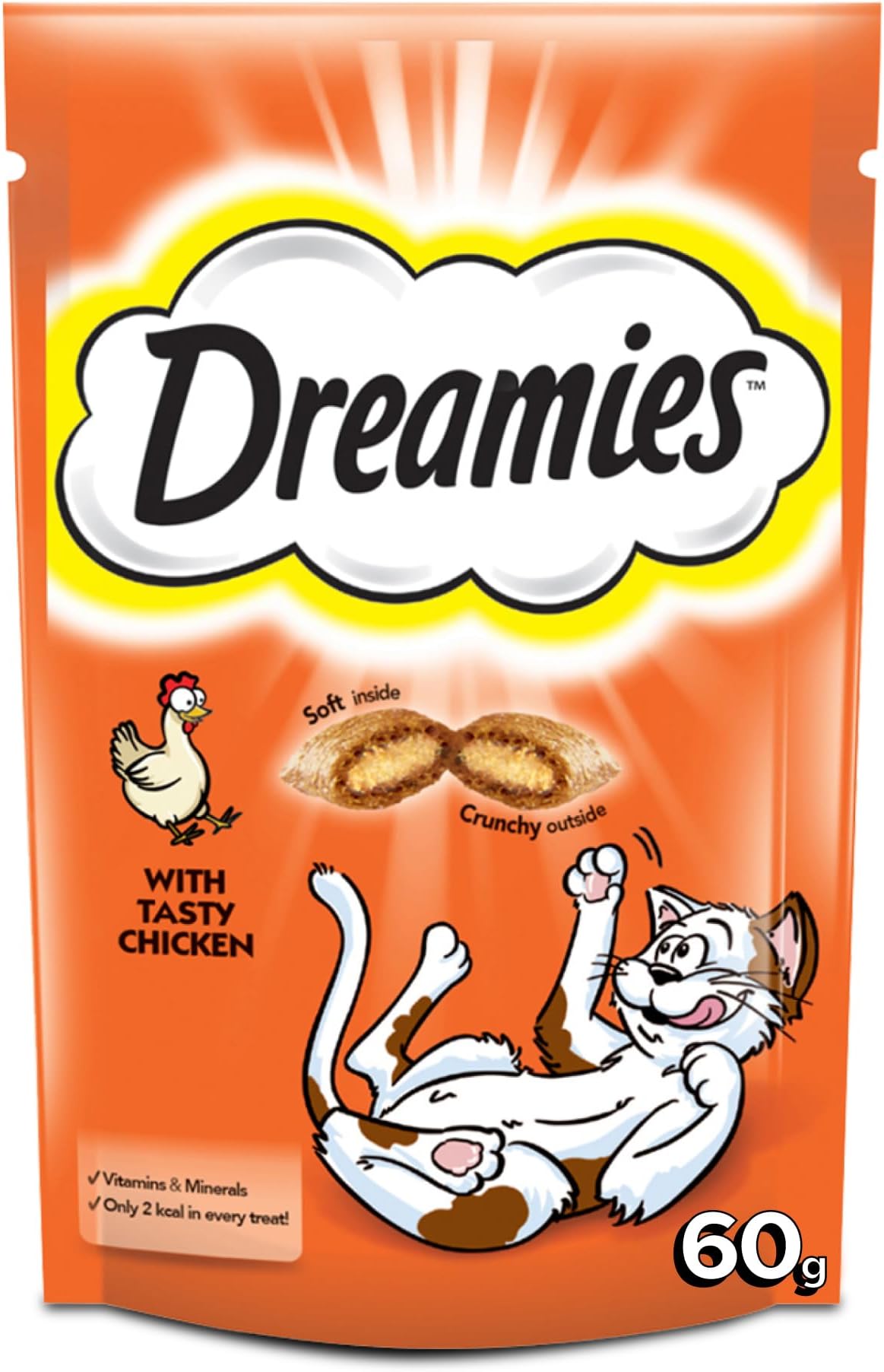 Dreamies Chicken Cat Treats 60G